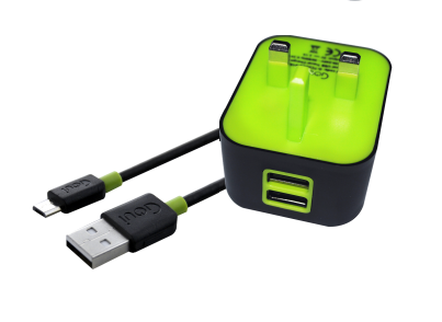 H S StoreGoui Spot Charger Micro Usb Sync Cable Black Green