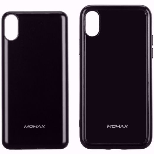 Picture of Momax Q.Power Pack Magnetic Wireless Battery Case 4000mAh for iPhone X - Black