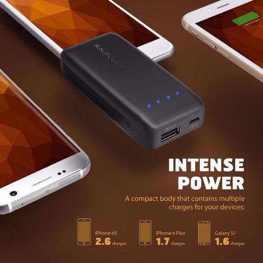 Picture of Ravpower 6700mAh Power Bank - Black