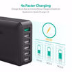 Picture of Ravpower Wall Charger 6 Port 60W QC3.0 UK- Black