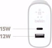 Picture of Belkin USB-C/USB-A Dual AC Charger 27W - Silver