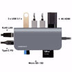 Picture of Momax Onelink 8 In 1 Type-C Hub - Grey