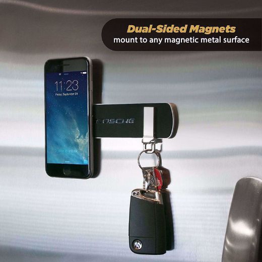 Picture of Scosche Magnetic Elite Bar Universal Fits 2 Phones and Keys - Silver