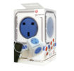 Picture of Power Cuber 4 Power Outlets 2xUSB Ports - Blue