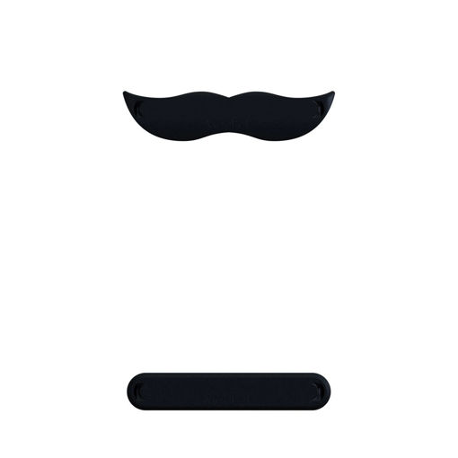 Picture of MagBak MagStache - Black