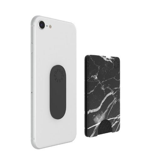 Picture of Popsockets PopWallet - Black Marble