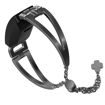 Picture of Just Must Diamond Metal Strap for Fitbit Inspire HR - Black