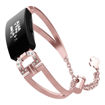 Picture of Just Must Diamond Metal Strap for Fitbit Inspire HR - Rose Gold