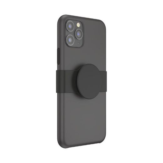 Picture of PopSockets PopGrip Slide for iPhone 11 Pro - Black Haze