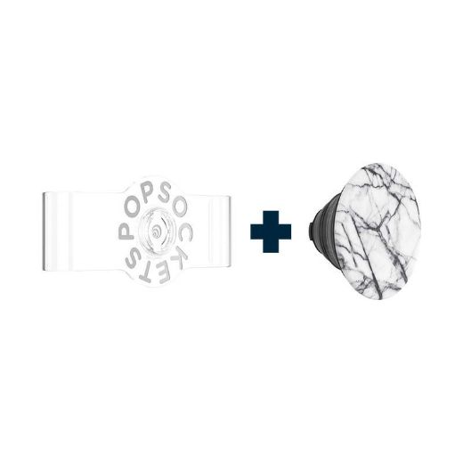 Picture of PopSockets PopGrip Slide for iPhone 11 Pro Max - Clear as Day