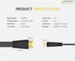 Picture of Ugreen 3M HDMI Cable 2.0 Version Full Copper - Black