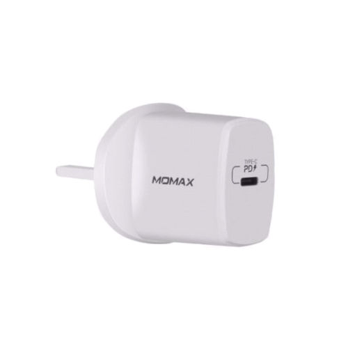 Picture of Momax One Plug Usb Type-C Pd Fast Chargar 18W - White