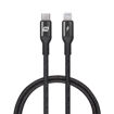 Picture of Momax Elite Link USB-C to Lightning Charging Cable 2.2M - Black