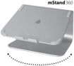 Picture of Rain Design mStand360 Laptop Stand with Swivel Base - Silver