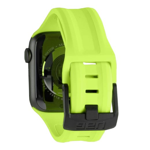 Picture of UAG Scout Silicone Strap for Apple Watch 42/44/45/49mm - Billie Neon Green