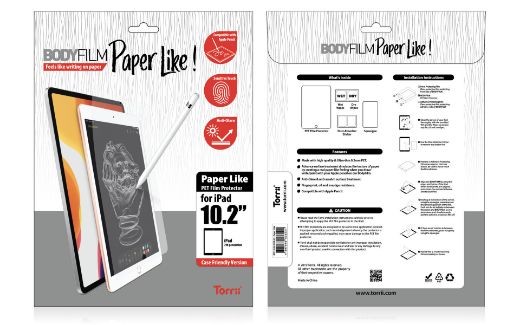 Picture of Torrii Bodyfilm Paper Like Screen Protector for iPad 10.2-inch 2019/2020/2021 - Clear