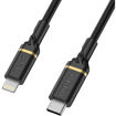 Picture of OtterBox USB-C to Lightning Fast Charge Cable Standard 2M - Black