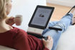Picture of Rain Design iRest Lap Stand for iPad/Tablet - Silver