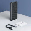 Picture of Ravpower 2-Port PD + QC Pioneer Power Bank 10000mAh 18W - Black