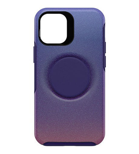 Picture of OtterBox Otter + Pop Symmetry Case for iPhone 12 Mini - Violet Dusk