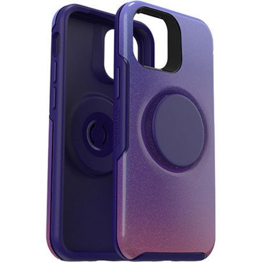 Picture of OtterBox Otter + Pop Symmetry Case for iPhone 12 Mini - Violet Dusk