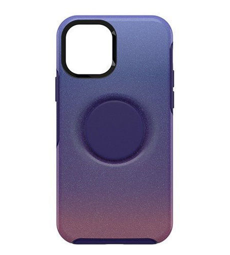 Picture of OtterBox Otter + Pop Symmetry Case for iPhone 12/12 Pro - Violet Dusk