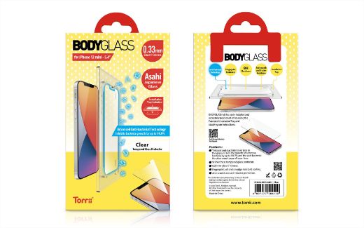 Picture of Torrii Bodyglass Anti-bacterial Coating for iPhone 12 Mini - Clear