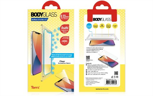 Picture of Torrii Bodyglass Anti-bacterial Coating for iPhone 12 Pro Max - Clear