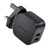 Picture of Ravpower Wall Charger 17W Dual Port UK iSmart - Black