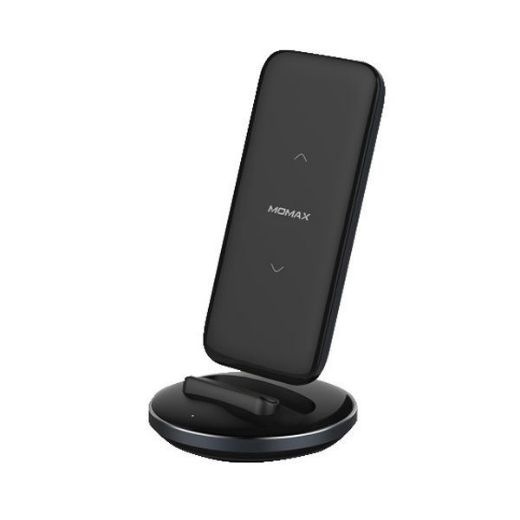 Picture of Momax Q Power Pro 2 in 1 Wireless Charging Pad and 8000mAh Power Bank - Black