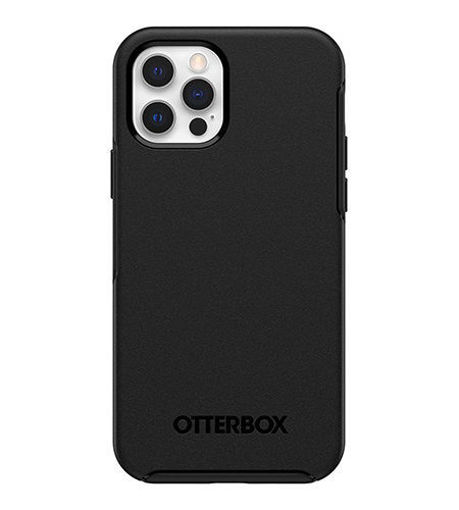 Picture of OtterBox Symmetry Plus Case with MagSafe for iPhone 12 Pro Max - Black