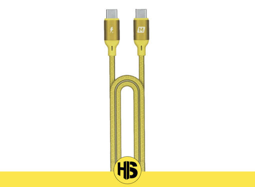 Picture of Momax Special Edition for H&S Cable Type-C to Type-C - Yellow