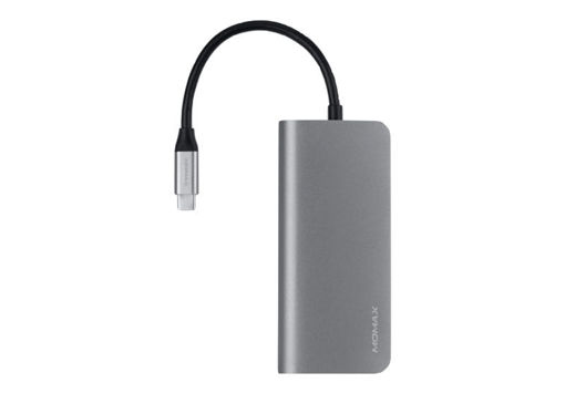 Picture of Momax Onelink 8 In 1 Type-C Hub - Grey