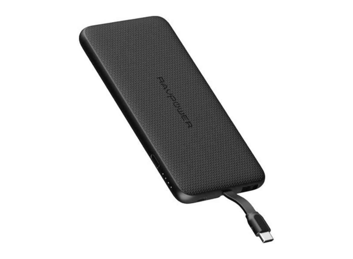 Picture of Ravpower 5000mAh Type-C Cable Power Bank - Black