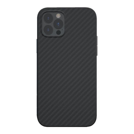 Picture of Evutec Aer Karbon Case for iPhone 12 Pro Max with Afix Mount - Black