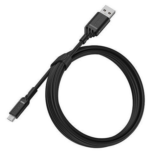 Picture of OtterBox USB-A to Micro-USB Cable Standard 2M - Black