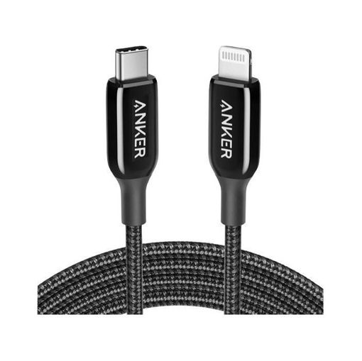 Picture of Anker PowerLine + III USB-C to Lightning 1.8M - Black