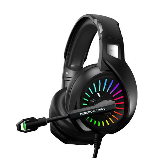 Picture of Porodo Headphone Rgb for Gaming - Black