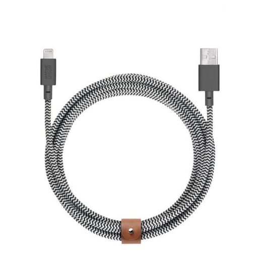 Picture of Native Union Belt Cable USB-A to Lightning 3M - Zebra