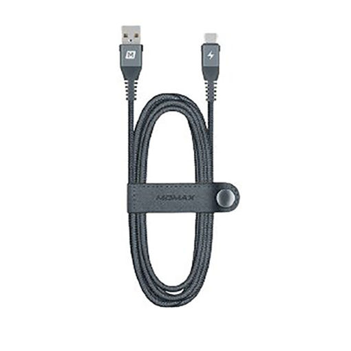 Picture of Momax Elite Link USB-A to USB-C 1.2M - Grey