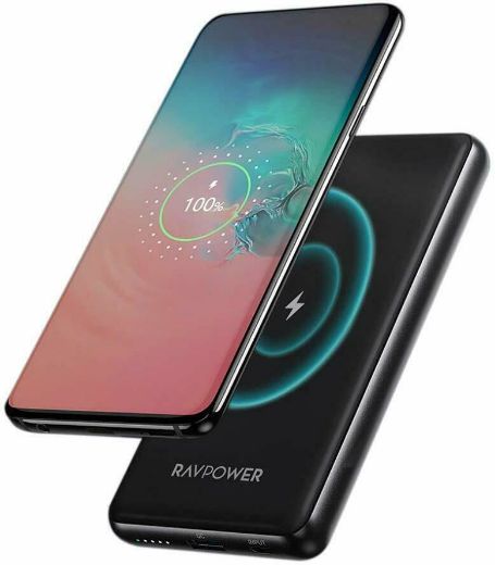 Picture of Ravpower Power Bank Wireless 10000mAh 10W - Black