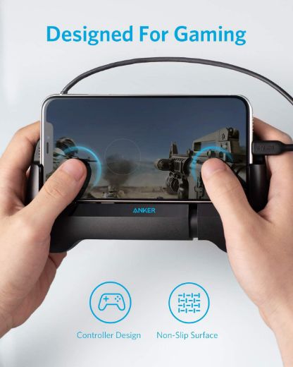 Picture of Anker PowerCore Play 6K Mobile Game Controller with 6700mAh Power Bank and Radiator - Black