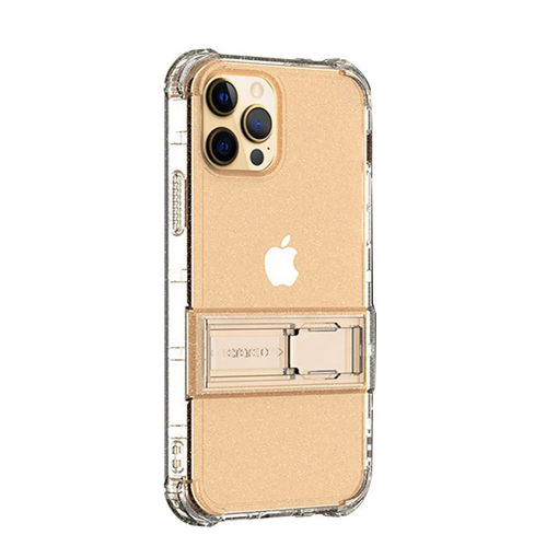 Picture of Araree Mach Stand Case for iPhone 12 Pro Max - Glitter Clear