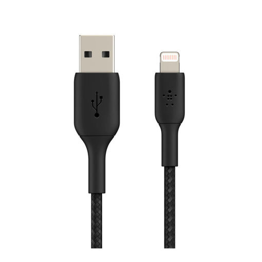 Picture of Belkin Braided Lightning to USB-A Cable 3M - Black