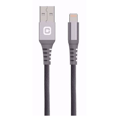 Picture of Chargeaid USB-A to Lightning Cable 0.2M - Grey