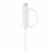 Picture of Samsung Combo Cable (Micro USB, Type-C) - White