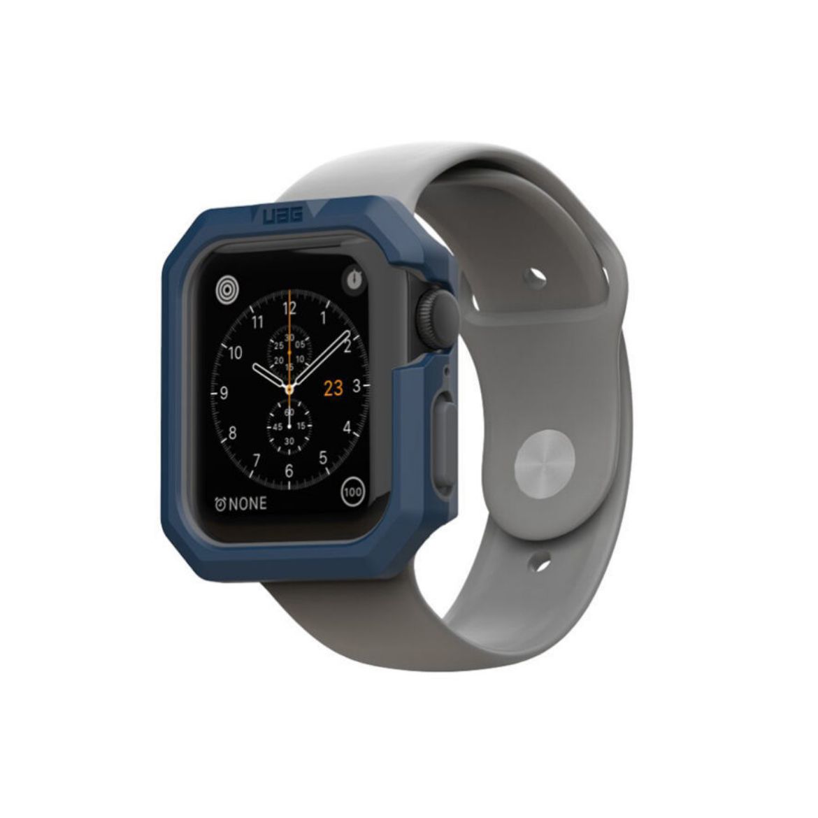 Picture of UAG Civilian Case for Apple Watch 44mm - Mallard/Silver