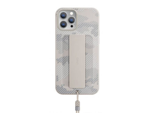 Picture of Uniq Hybrid Case for iPhone 12 Pro Max Heldro Designer Edition Antimicrobial - Ivory Camo