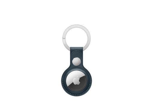 Picture of Apple AirTag Leather Key Ring - Baltic Blue