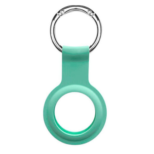 Picture of Devia Silicone Key Ring for Apple AirTag - Green